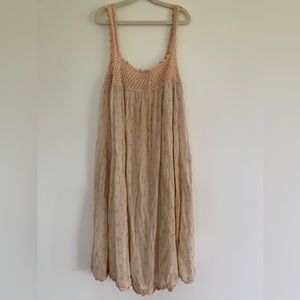 Magnolia Pearl babydoll pink dress